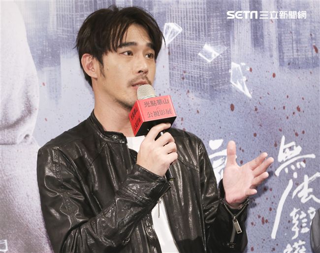 公視影展×光點華山「靈佔」主演黃騰浩。（記者林士傑/攝影）