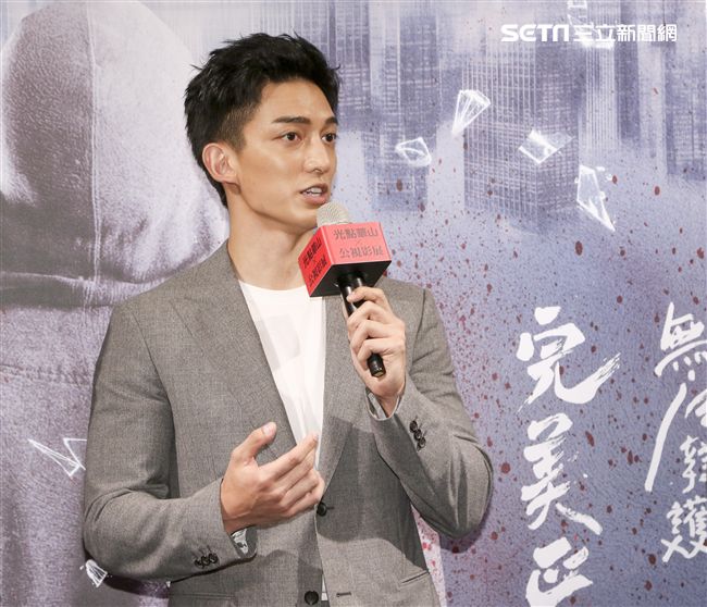 公視影展×光點華山「完美正義」主演王家梁。（記者林士傑/攝影）