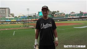 ▲統一獅強打潘武雄。（圖／記者蕭保祥攝影）