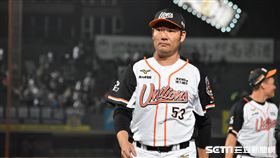 統一獅拿下勝利，黃甘霖總教練。（圖／記者王怡翔攝影）