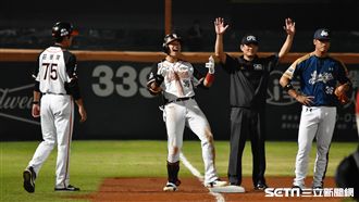 球先落地還撈成三壘打　潘彥廷嚇到了