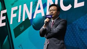 LINE要來台開純網銀LINE Biz Plus北亞金融董事總經理劉奕成告訴中央社記者，通訊軟體LINE為了在台灣開辦純網路銀行，正籌備新公司，希望幫助年輕人培養好的理財知識。（LINE提供）中央社記者吳家豪傳真　107年7月15日