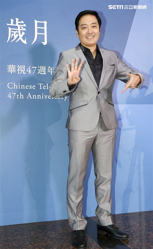 華視47週年台慶暨台慶專刊發表會藝人李志希。（記者林士傑/攝影）