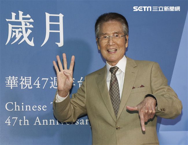 華視47週年台慶暨台慶專刊發表會藝人石英。（記者林士傑/攝影）