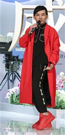 華視47週年台慶暨台慶專刊發表會藝人黃子佼致詞。（記者林士傑/攝影）