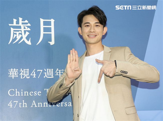 華視47週年台慶暨台慶專刊發表會藝人。（記者林士傑/攝影）