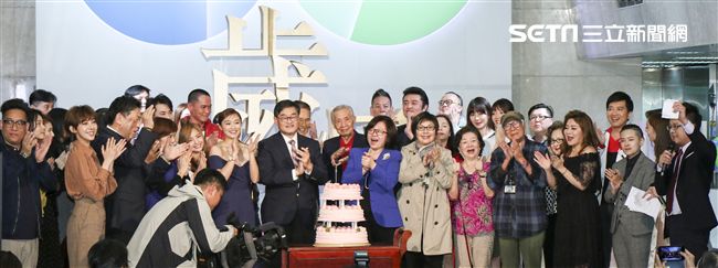 華視47週年台慶慶祝儀式。（記者林士傑/攝影）