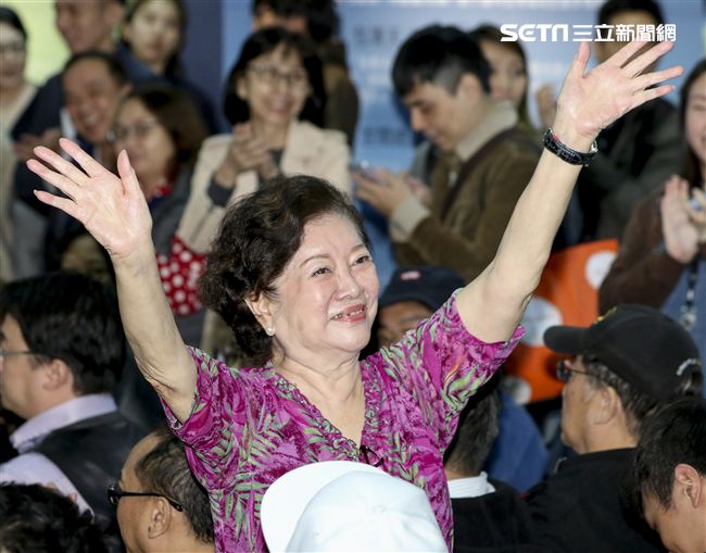 華視47週年台慶暨台慶專刊發表會藝人陳淑芳。（記者林士傑/攝影）