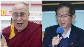 達賴喇嘛（左）與李遠哲（合成圖／資料照、翻攝自達賴喇嘛臉書）