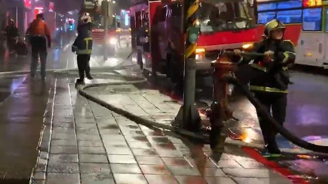 快訊／陽信銀行發生火警　警消救援中