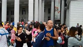 台南奇美首場寶可夢皮卡丘、伊布人偶見面會。（圖／翻攝自台南旅遊臉書）