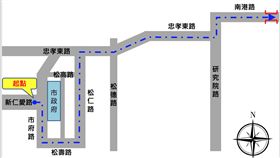 國際聽障自由車賽將登場　北市配合交管「2018年第6屆國際聽障自由車環台賽」11月4日將登場，北市警方表示，當天新仁愛路（市民廣場）會進行交通管制，活動沿線路口也將配合實施彈性交管，提醒用路人留意。圖為賽事路線圖。（台北市警察交通警察大隊提供）中央社記者黃麗芸傳真　107年10月31日