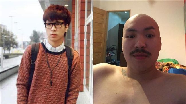 歐巴→光頭佬！潮男婚後反差網嚇傻