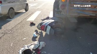 獨／騎士撞拖板車亡　目擊者供詞不一