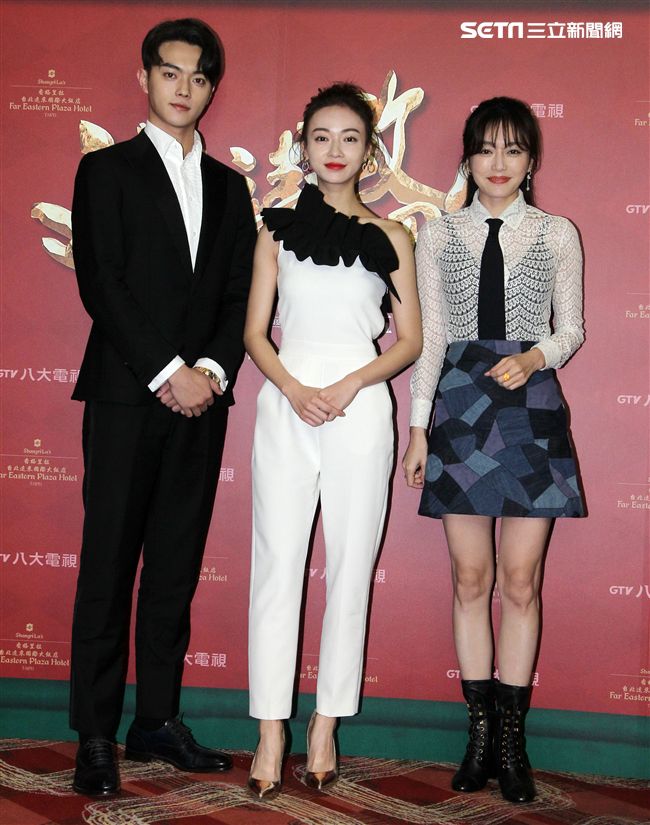 「延禧攻略｣演員秦嵐、吳謹言、許凱粉絲見面會。（記者邱榮吉/攝影）