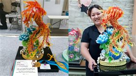 浴火重生！拉糖選手急修復「折翼鳳凰」　展翅高飛重參賽 合成圖／賴彥汶提供