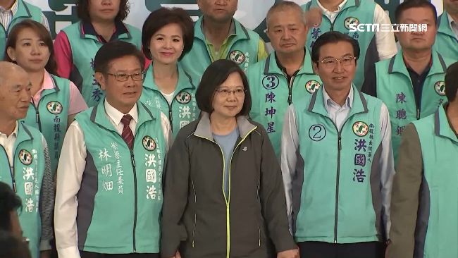 蔡英文力挺洪國浩：有信心能翻轉南投