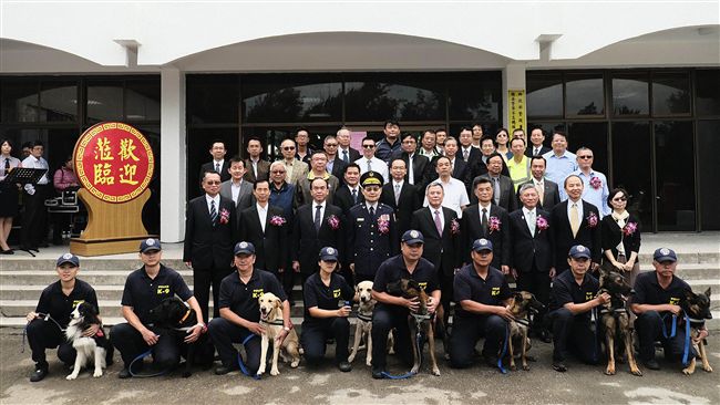 保三總隊增警犬基地　為花博增強維安