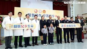 警署長庚開先河，醫警合作護兒少。（圖／警政署提供）
