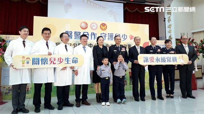 警署長庚開先河　醫警合作護兒少
