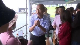 曾提旗津蓋賭場　韓國瑜挨轟頭殼壞去