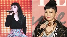 謝金燕（右）髮型與新造型，乍看下外貌竟激似Faye。（圖／翻攝自Faye詹雯婷臉書）