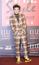 ELLE Style Awards風格人物大賞男歌手獎小宇。（記者林士傑/攝影）