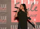 ELLE Style Awards風格人物大賞女歌手獎A-Lin。（記者林士傑/攝影）