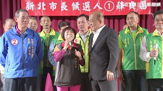 蘇貞昌蘆洲造勢！前藍營里長也幫站台