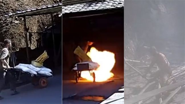 煙火工廠爆炸！竟是膠胎產生…造成