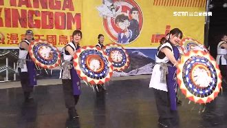 花博表演超吸睛　有傘舞和馬術特技！