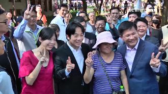 逛花博變追星！賴揆林佳龍魅力無法擋