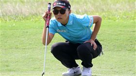 台灣一姊盧曉晴暫居第20名。（圖／裙襬搖搖高爾夫基金會提供）
