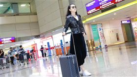 國際巨星鞏俐悄然抵台。（圖／網友提供）