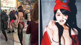 正妹,涉谷由里,寫真,模特兒,萬聖節,性感　圖／翻攝自涉谷由里IG