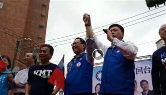 郝龍斌幫丁丁站台　激動口誤讓丁尷尬