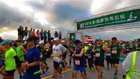 菊島澎湖跨海馬拉松今年是第2屆舉行。（圖／主辦單位提供）