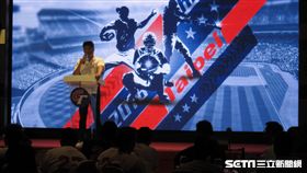 ▲中華棒協理事長辜仲諒餐會致詞。（圖／記者蕭保祥攝影）