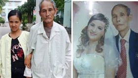 越南一名35歲女子阮氏碧（Nguyễn Thị Bích），8年前認識一名70歲退役軍人Ngô Thanh Học，當時她被對方深深吸引，27歲就嫁給他。婚後他們生下3個孩子，但老公的軍人年金根本不敷使用，再加上他的身體越來越差，阮氏碧還要替他把屎把尿。對此，她後悔地說，「如果讓我再次選擇，我不會嫁給他！」（圖／翻攝自kenh14）