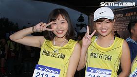 ▲桃園五告騷充滿自信的參加馬拉松接力賽。（圖／記者邱榮吉攝影）