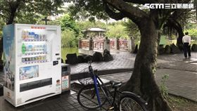 國父紀念館翠湖驚傳老婦溺斃事件（讀者提供）