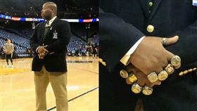 勇士保全滿手冠軍戒　網：薩諾斯是你
NBA,金州勇士,總冠軍,冠軍戒,保全
翻攝自推特