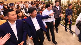 林右昌、林志堅、林佳龍花博合體(圖/台中市政府提供)