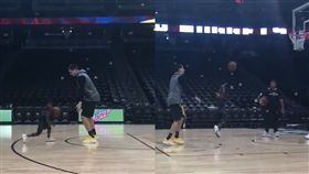 笑翻！7呎明星中鋒　慘被矮湯兒單吃
NBA,丹佛金塊,Nikola Jokic,Isaiah Thomas,穿襠
翻攝自推特