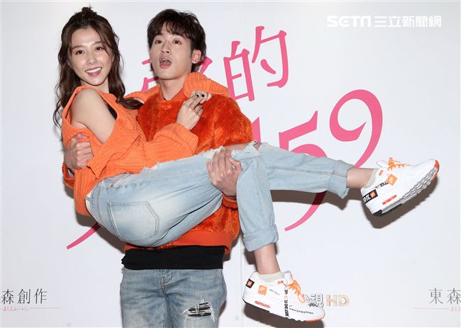 「愛的3.14159｣邵雨薇、吳思賢(小樂)。（記者邱榮吉/攝影）