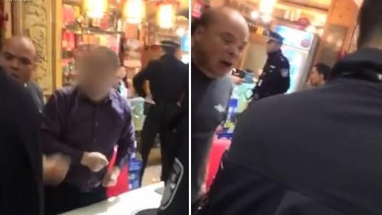 陸官員當街小便　還嗆「看自己露鳥」