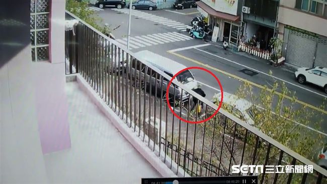 畫面曝光！林金連疑預謀撞林佳龍座車