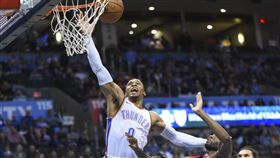 威斯布克對鵜鶘一役提前傷退。（圖／美聯社達志影像）