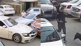 訂婚宴上喝太嗨 准新郎酒駕連撞5車(圖/梨視頻)