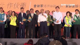 民調只差1%！蘇貞昌靠造勢衝高聲勢